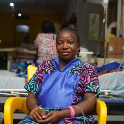 'M WOMAN Trial participant Oluwatoyin Akinelu, Nigeria.